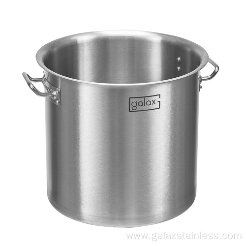 Small Stock Pots Stainless Steel SS304 Best Soup Pot Factory